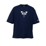 Beetterfly Icon Oversized T Shirt - Navy/Ivory