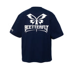 Beetterfly Icon Oversized T Shirt - Navy/Ivory