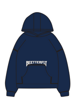 Beetterfly Icon Hoodie - Navy/Ivory